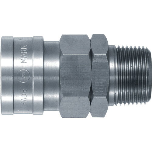 【品番】800SM STEEL NBR【メーカー】日東工器（株）【JAN】4992338003173【販売単位】1個※掲載画像は代表画像です。シリーズ共通の画像を使用している場合があり、お届けは商品名に記載の型番・数量となります。■特長工場内の空気配管から空気工具のホース接続用まで、汎用性に優れたカプラです。空気には鋼鉄製、水には真ちゅう・ステンレス製が適しています。ただし、分離時にプラグ側の流体が流出しますのでご注意ください。鋼鉄製の重要な構成部品には熱処理を施し強度を向上。特に耐摩耗・耐久性に優れています。幅広い空圧用途に対応できるよう豊富な本体材質・サイズ・取付形状を標準化しています。■用途空気用。■仕様相手側取付サイズ:Rc1ブランド名:日東（日東工器（株））使用温度範囲(℃):-20〜80耐圧力(MPa):2製造国:タイ最高使用圧力(MPa):1.5使用流体:空気関連商品日東ハイカプラ鋼鉄製ニトリルゴムNBR（SG）（ホース取付用ソケット）...日東ハイカプラステンレス製ニトリルゴムNBR（SG）SUS30SM（0...日東ハイカプラステンレス製ニトリルゴムNBR（SG）SUS20SM（0...4,490円4,720円4,720円日東TSPカプラ鋼鉄製（めねじ取付用プラグ）相手側Rc1（00817）...日東ハイカプラステンレス製SUS600PH（00253） 600PH ...日東ハイカプラステンレス製SUS600PM（00254） 600PM ...4,690円4,400円4,400円日東ハイカプラ鋼鉄製ニトリルゴムNBR（SG）（めねじ取付用ソケット）...日東ハイカプラ鋼鉄製ニトリルゴムNBR（SG）（ホース取付用ソケット）...日東ハイカプラステンレス製SUS400PH（00250） 400PH ...3,890円3,890円3,830円日東ハイカプラステンレス製ニトリルゴムNBR（SG）SUS40SM（0...日東TSPカプラ鋼鉄製（めねじ取付用プラグ）相手側Rc3／4（0081...日東ハイカプラステンレス製SUS400PM（00251） 400PM ...5,610円3,770円3,830円