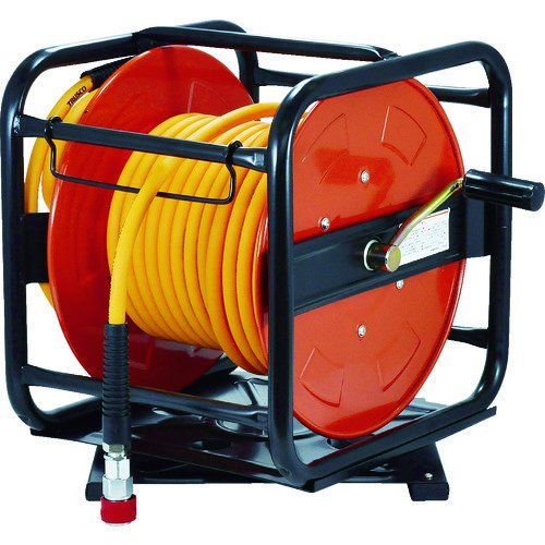 【品番】TAWB-85-20N【メーカー】トラスコ中山（株）【JAN】4989999887952【販売単位】1台※掲載画像は代表画像です。シリーズ共通の画像を使用している場合があり、お届けは商品名に記載の型番・数量となります。■特長転倒しにくい回転台付で優れた安定感です。ワンタッチで接続ができ、ロック式で安全です。一般カップリングに接続できます。(一部を除く)超ソフトタイプで作業性に優れています。■用途各種エアツールの作業用リール。■仕様ホース全長(m):20ホース内径×外径(mm):8.5×12.5ブランド名:TRUSCO（トラスコ中山（株））奥行(mm):339製造国:日本該当:修理可能取付二次側:TWCH-80SN幅(mm):282高さ(mm):332取付一次側:TSRC-80DPC