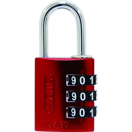 【品番】145-BIGD/30 RED【メーカー】アバス社【JAN】4936053103084【販売単位】1個※掲載画像は代表画像です。シリーズ共通の画像を使用している場合があり、お届けは商品名に記載の型番・数量となります。■特長数字部分をより明瞭化するためモノクロ仕様にし、視認性、操作性に優れています。数字が黒字に白文字となり、はっきりと読みやすくなりました。従来のダイヤルに比べ約25%大きくなったため、回しやすくなっております。■用途倉庫やロッカー、郵便ボックス、工具箱、保管箱など。空室管理、共用スペースなど複数人での使用に。■仕様ダイヤル:3桁ツル径(mm):5タイプ:可変式B(mm):24ブランド名:ABUS（アバス社）製造国:中国C(mm):14色:レッド幅(mm):31関連商品ABUSナンバー可変式ダイヤル錠145−BigD／30SILVER幅3...ABUSナンバー可変式ダイヤル錠145−BigD／30BLACK幅31...ABUSナンバー可変式ステンレスシャックル南京錠145IB−40レッド...2,420円2,420円2,580円SOLチェンジロック40MM 300-40ABUSナンバー可変式ステンレスシャックル南京錠145IB−40ブルー...SOLチェンジロックツル長40MM 300-40L...2,320円2,580円2,650円ブルクヴェヒターワイヤー式ダイヤル南京錠TSA7430SB 32891...TRUSCOステンレスカットチェーン1．2mmX2m TSC-122...DAIKEN3号ドアハンガー用エプロン 3-AP...2,630円2,430円2,420円ハイロジックTQOOLツールダブルフックL型Lサイズ1個入 58605...TRUSCOステンレス製枠式ターンバックルアイ＆アイタイプねじ径W1／...STRONGステンレスストロング掛金115mm NK-A-SU-00-...2,410円2,420円2,430円