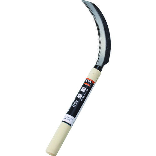 【品番】KNE【メーカー】トラスコ中山（株）【JAN】4989999005899【販売単位】1丁※掲載画像は代表画像です。シリーズ共通の画像を使用している場合があり、お届けは商品名に記載の型番・数量となります。■特長刃先はスチール全鋼仕様で、熱処理を施しており切れ味抜群です。■用途稲刈り、収穫、草刈り、縄切りなど。■仕様ブランド名:TRUSCO（トラスコ中山（株））製造国:中国刃長(mm):175全長(mm):330刃幅(mm):27関連商品大進鉄光全鋼草刈鎌180mm 302163豊稔光山作普通目鋸鎌 HT-0802TRUSCO縄切鎌 NKK1,700円2,100円860円豊稔光山作裏目式中厚鎌180mm HT-0421...金象らくらく長柄草刈り 191524TRUSCO剪定ハサミバネ付き T-SHMB...2,400円5,160円1,850円TRUSCO園芸ハサミ（チタンコーティング刃） T-205T...TRUSCO両面ハトメアルミ5mm100組入（ブリスターパック入） P...TRUSCOこまわり君用省音キャスターΦ75エラストマー車自在 TYE...1,840円1,450円1,470円TRUSCOほうき・モップキャッチ1個（シールタイプ） THMCS...ハンマープレート式自在キャスター55X42ナイロン車75mm軽荷重 4...コンパルコンパルスーパー解氷スプレー330ml 030808...1,450円1,450円1,470円