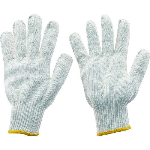 【品番】IG600-10【メーカー】トラスコ中山（株）【JAN】4989999610604【販売単位】1組※掲載画像は代表画像です。シリーズ共通の画像を使用している場合があり、お届けは商品名に記載の型番・数量となります。■特長下履き用にも適した、綿とポリエステルを合わせた細かな編み目の手袋です。編み目が細かい分フィット感があり、繊細な作業にも適しています。1ダースあたりの目付が約600gあり、薄手で作業性を確保しながら、比較的耐久性もある軍手です。■用途一般作業。下履き用手袋として。細かな作業をする時に。■注意提供不可：chemSHERPA、SDS、ミルシート■仕様リストカラー:黄色サイズ:フリーゲージ数:10厚さ(mm):1.5手のひら周り(cm):20全長(cm):22.5ブランド名:TRUSCO（トラスコ中山（株））製造国:中国色:生成中指長さ(cm):8関連商品丸和ケミカル日本一軍手2本編 124TRUSCO混紡軍手10双入り目付450g TGM450-10P...川西特紡軍手NT45012双入り 2942...1,480円1,350円1,400円TRUSCO純綿軍手10ゲージ10双入り目付600g TCG60010...丸和ケミカル特紡3本編軍手剣 153TRUSCO特紡軍手＃600フリーサイズ12双入 TGM600...1,710円1,600円1,790円TRUSCOエコ白軍手＃600フリーサイズ12双入 TGS600...丸和ケミカル日本一軍手 130TRUSCO女性用純綿軍手10双組 TCGL7...1,750円1,400円1,730円TRUSCO純綿軍手10ゲージ1双入り目付600g TCG60010-...TRUSCO混紡軍手1双入り目付450g TGM450-1P...TRUSCO混紡軍手240双まとめ売り目付450g TGM450-24...1,080円1,050円8,330円