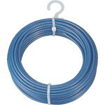 【品番】CWP-2S10【メーカー】トラスコ中山（株）【JAN】4989999179392【販売単位】1巻※掲載画像は代表画像です。シリーズ共通の画像を使用している場合があり、お届けは商品名に記載の型番・数量となります。■特長メッキ付ワイヤロープにPVC被覆を施した物で、耐食性、美観などを要求される場合に使われます。油を嫌う場所、人体などに触れる場所などに使われます。■注意ロープ径の(　)の数値はPVC被覆を含めた数値です。スリーブをかしめる時は被覆を剥いてください。提供不可：chemSHERPA、SDS、ミルシート■仕様ロープ径(mm):2(3)ブランド名:TRUSCO（トラスコ中山（株））製造国:中国使用荷重(kg):36長さ(m):10関連商品TRUSCOメッキ付ワイヤーロープPVC被覆タイプΦ3（5）mmX10...TRUSCOメッキ付ワイヤーロープPVC被覆タイプΦ2（3）mmX30...TRUSCOメッキ付ワイヤロープΦ8mmX50m CWM-8S50...2,270円3,030円13,920円TRUSCOステンレスワイヤロープΦ1．0mmX10m CWS-1S1...TRUSCOステンレスワイヤロープΦ1．5mmX10m CWS-15S...TRUSCOステンレスワイヤロープΦ2．0mmX5m CWS-2S5...1,810円1,820円1,790円TRUSCOメッキ付ワイヤーロープΦ3mmX10m CWM-3S10...TRUSCOメッキ付ワイヤーロープΦ4mmX10m CWM-4S10...TRUSCOメッキ付ワイヤロープΦ2mmX20m CWM-2S20...1,790円1,920円1,960円TRUSCOアルミスリーブ適合ワイヤ径2．0mm20個入 AS-2...TRUSCOアルミスリーブ適合ワイヤ径2．5mm20個入 AS-25...TRUSCOアルミスリーブ適合ワイヤ径1．5mm20個入 AS-1.5...1,940円1,960円1,850円