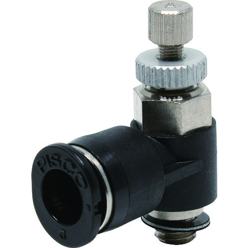 PISCOスピードコントローラエルボメーターアウト制御チューブ6ネジM5X0．8 JSC6-M5A
