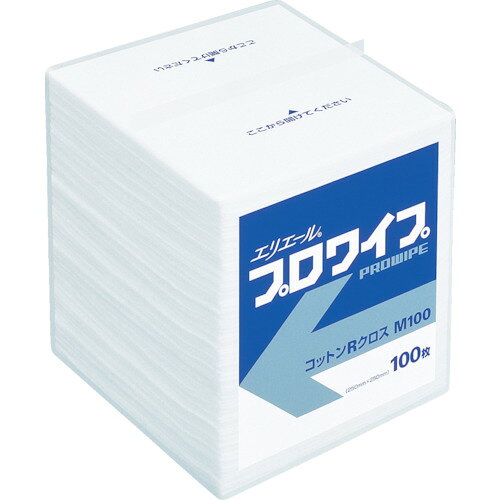 【品番】623221【メーカー】（株）EBS【JAN】4902011622218【販売単位】1Cs※掲載画像は代表画像です。シリーズ共通の画像を使用している場合があり、お届けは商品名に記載の型番・数量となります。■特長天然コットンの柔らかさとレーヨンの強度があります。細かいホコリや汚れをしっかり拭き取れます。指紋や皮脂をきれいに拭き取れます。■用途クリーンルーム内の製品の仕上げ拭き、機械・用具の拭き取り。精密機械工場・研究室備品の拭き取り。■注意クリーンパックではありません。輸出先の国や地域における法令や規制に対する適合性を確認する必要があり、輸入許可(通関)が必ず認可される保証はいたしかねます。輸出先での知的財産権の保護や抵触の面で、輸出先での特許・商標・意匠等の確認調査が前提となります。■仕様ブランド名:エリエール（（株）EBS）該当:RoHS2ケース入数(枚×袋):100×30製造国:日本色:ホワイト