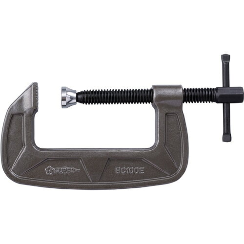 【品番】BC100E【メーカー】（株）スーパーツール【JAN】4967521293174【販売単位】1丁※掲載画像は代表画像です。シリーズ共通の画像を使用している場合があり、お届けは商品名に記載の型番・数量となります。■特長早締め用のハンドル付です。ねじ頭部はレンチで締め付けられる六角形のため、さらに確実な締め付けができます。■仕様アゴ深さ(mm):56タイプ:バーコ型最大口開き(mm):100オネジ六角対辺(mm):17締圧力(kN):34.3該当:RoHS2ブランド名:スーパー（（株）スーパーツール）製造国:中国関連商品スーパーシャコ万力（バーコ型）75mmカチオン電着塗装 BC-75...エビB型シャコ万力スタンダードタイプ50mm B50A...エビシャコ万力スタンダード（B型）100mm B100V...3,460円3,610円3,690円TRUSCOシャコ万力（バーコ型）100mm TBC-100E...スーパーシャコ万力（バーコ型）125mmメタリックグレー焼付塗装 BC...スーパーシャコ万力（バーコ型）50mmカチオン電着塗装 BC-50...3,570円4,370円2,880円TRUSCOB型シャコ万力75mm TBC-75...スーパーシャコ万力（バーコ型）150mmメタリックグレー焼付塗装 BC...スーパーシャコ万力（バーコ型）75mmメタリックグレー焼付塗装 BC7...3,250円5,270円2,730円スーパーシャコ万力（バーコ型）50mmメタリックグレー焼付塗装 BC5...エビシャコ万力スタンダード（B型）125mm B125V...スーパーシャコ万力（バーコ型）25mmカチオン電着塗装 BC-25...2,310円4,450円2,520円