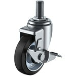 【品番】SJT-100WPS-M16-40【メーカー】（株）ユーエイ　キャスター事業部【JAN】4562182577313【販売単位】1個※掲載画像は代表画像です。シリーズ共通の画像を使用している場合があり、お届けは商品名に記載の型番・数量となります。■特長標準的な中型キャスターで重量物の運搬に数多く使用されます。ゴム車輪は走行時の衝撃を緩和します。■用途台車、ワゴンに最適です。■仕様ねじピッチ(mm):2ねじT:M16タイプ:自在式(ストッパー付)ブランド名:ユーエイ（（株）ユーエイ　キャスター事業部）許容荷重(kgf):122.4車輪径D(mm):100許容荷重(daN):120軸長L(mm):40車輪幅(mm):32取付高H(mm):134製造国:日本