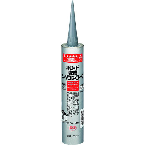 【品番】57178【メーカー】コニシ（株）【JAN】4901490571789【販売単位】1本※掲載画像は代表画像です。シリーズ共通の画像を使用している場合があり、お届けは商品名に記載の型番・数量となります。■特長耐久・耐候性・耐熱・耐寒性に優れています。日本シーリング材工業会JSIA F☆☆☆☆規格品です。表面塗装性良好です。■用途モルタル・コンクリートのひび割れや、すき間シールに。■仕様容量(ml):333ブランド名:コニシ（コニシ（株））製造国:日本色:グレー関連商品コニシボンド変成シリコンコーク333ml黒＃57678 57678...コニシボンド変成シリコンコーク333mlライトグレー＃04627 04...コニシボンド変成シリコンコーク333mlチャコールブラック＃04624...2,810円2,810円2,810円コニシボンド変成シリコンコーク333mlベージユ＃57578 5757...コニシボンド変成シリコンコーク333mlダークブルー＃04623 04...コニシボンド変成シリコンコーク333mlダークブラウン＃04622 0...2,810円2,810円2,810円セメダインPOSシールFグレー333ml（変成シリコン・速硬化タイプ）...セメダインPOSシールアンバー333ml（変成シリコン）SM−449 ...セメダインPOSシールFホワイト333ml（変成シリコン・速硬化タイプ...2,830円2,790円2,830円セメダインPOSシールFアイボリー333ml（変成シリコン・速硬化タイ...信越シーラント45N330mlグレー S-45N-G-330ML...コニシボンド変成シリコンコークQアイボリー333ml 57101...2,830円2,740円2,360円