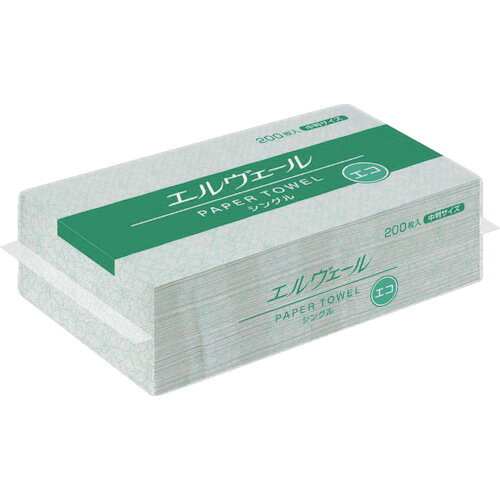【品番】21000694【メーカー】（株）EBS【JAN】4902011619621【販売単位】1Cs※掲載画像は代表画像です。シリーズ共通の画像を使用している場合があり、お届けは商品名に記載の型番・数量となります。■特長再生紙素材の商品の中でもワンランク上の品質と使用感です。環境に優しいペーパータオルです。一般的なレギュラーサイズです。■用途手拭き。■仕様シートサイズ(mm):230×220ケース入数:200枚×30パックブランド名:エリエール（（株）EBS）製造国:日本色:ホワイト関連商品エリエールペーパータオルスマートタイプ中判シングル 703333...エリエールエルヴェールペーパータオルエコスマート200枚中判（7035...エリエールエルヴェールペーパータオルエコスマート200枚小判 2100...6,730円6,370円6,210円エリエールペーパータオルスマートタイプ小判シングル 703361...エリエールエリエールスマートタイプダブル小判 21001288...エリエールエルヴェールペーパータオルエコシングル200枚小判 2100...7,170円7,550円7,520円エリエールペーパータオルスマートタイプダブル中判 21001287...クレシアEFハンドタオルソフトタイプ200 37005...クレシアEFハンドタオルソフト100 37018...11,330円13,910円12,270円エリエールティシュー180W5P12パック入り 823453...エリエールエルヴェールトイレットティシュー200m6R芯なし 2100...クレシアワイプオールX60クロスライク4つ折り 60565...7,680円8,510円16,860円