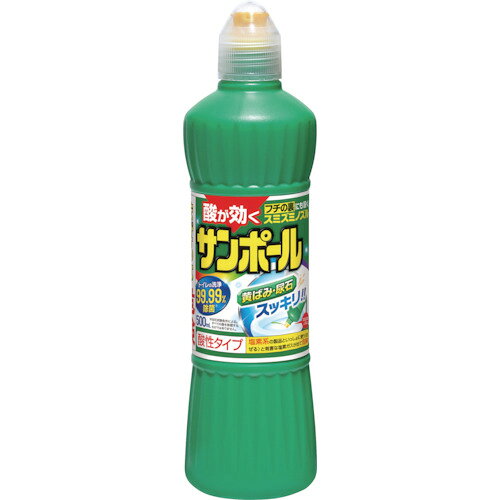 【品番】851719【メーカー】大日本除虫菊（株）【JAN】4987115851719【販売単位】1本※掲載画像は代表画像です。シリーズ共通の画像を使用している場合があり、お届けは商品名に記載の型番・数量となります。■特長酸のチカラとマイナスイオンの相乗効果で、便器のガンコな黄ばみ・尿石も化学分解して落とすトイレ用強力洗浄剤です。■用途トイレの洗浄に。■注意金属製品、大理石（人造含）原液で使用すると、タイルの目地をいためたり、特殊タイルや一部の合成樹脂は変色することがあるので注意する。■仕様容量(ml):500ブランド名:金鳥（大日本除虫菊（株））製造国:日本関連商品Kaoトイレマジックリン消臭・洗浄スプレーミントの香りつめかえ用 44...金鳥サンポール1000mL 851740金鳥サンポール800mL 8517331,270円1,450円1,410円Kaoトイレマジックリン消臭・洗浄スプレー汚れ予防プラスシトラスミント...Kaoトイレマジックリン消臭・洗浄スプレー香り消臭エレガントローズの香...Kaoトイレマジックリン消臭・洗浄スプレーミントの香り本体350ml ...1,310円1,310円1,460円金鳥サンポール5L 851764金鳥サンポール3L 851757Kaoトイレマジックリン消臭・洗浄スプレー香り消臭エレガントローズの香...3,148円2,340円1,540円Kaoトイレクイックル容器入10枚入 283061...Kaoキュキュットクリア除菌本体220ml 433930...ライオントイレルック除菌消臭EX4L TSNTG4Q...1,690円1,260円2,700円