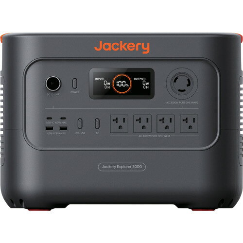 Jackeryポータブル電源3000New JE-3000B
