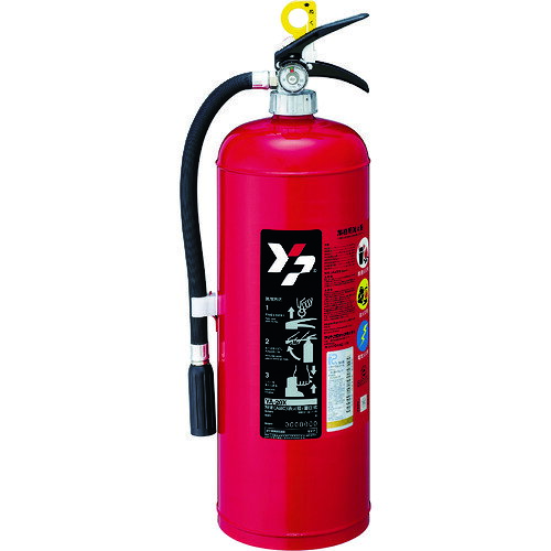 【品番】YA-20X【メーカー】ヤマトプロテック（株）【JAN】4931554007336【販売単位】1本※掲載画像は代表画像です。シリーズ共通の画像を使用している場合があり、お届けは商品名に記載の型番・数量となります。■特長老朽化消火器による破裂事故防止、環境配慮、ライフサイクルコスト削減といった従来の消火器の課題を考慮して開発された新型消火器です。10年以上、工場出荷時の適正圧力を保持できる基準で製造しています。万一、気密漏れをしてもリング部が移動して第二シール部を形成し、高い気密性をキープします。安全栓が抜けたことが一目でわかる封ロックを採用しています。■用途適用火災：普通火災・油火災・電気火災。事務所・工場などに。■注意製造後10年を過ぎたものは、耐圧試験圧力値による水圧試験を実施してください。■仕様放射距離(m):3〜7適合火災:普通・油・電気設計標準使用期限:10年環境表示:グリーン購入薬剤量(kg):6製造国:日本ブランド名:YAMATO（ヤマトプロテック（株））放射時間(秒):20高さ(mm):558