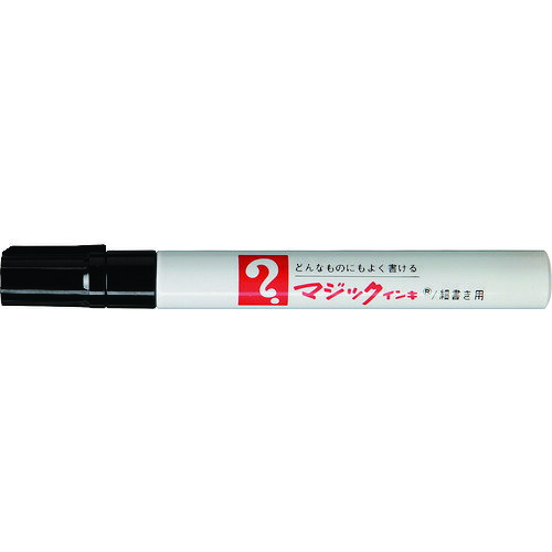 【品番】M500-T1【メーカー】寺西化学工業（株）【JAN】4902071510814【販売単位】1本※掲載画像は代表画像です。シリーズ共通の画像を使用している場合があり、お届けは商品名に記載の型番・数量となります。■特長幅広い用途に使える細書きタイプです。別売の補充インキ・替ペン先により繰り返し使えます。速乾性、耐水性に優れ、紙・布・革・ダンボール・木材・金属・陶器・ガラス・プラスチック等様々な場所に書くことができます。■用途封筒書きや小包の宛名書き、ポスター、ポップアートの作成に。倉庫や工場、事務所等での作業に。紙・布・革・ダンボール・木材・金属・陶器・ガラス・プラスチック等に。■仕様インク色:黒筆記線幅(mm):1〜1.5ブランド名:マジックインキ（寺西化学工業（株））製造国:日本該当:RoHS2文字サイズ:細字芯径(mm):3関連商品マジックインキNo．500青 M500-T3...マジックインキNo．500赤 M500-T2...マジックインキNo．500鶯 M500-T19...770円770円770円マジックインキNo．500緑 M500-T4...ゼブラマッキーケア超極細黒 YYTH3-BKゼブラマッキー極細黒 MO-120-MC-BK770円780円780円ゼブラマッキーケア極細つめ替えタイプ黒 YYTS5-BK...ゼブラマッキー極細緑 MO-120-MC-Gゼブラマッキー極細赤 MO-120-MC-R780円780円780円uniペイントマーカー油性細字黒 PX21.24...ゼブラハイマッキー黒 MO-150-MC-BKゼブラマッキー極細青 MO-120-MC-BL850円810円780円