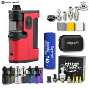 Dovpo X Suicide Mods Abyss AIO 60w Kit + Vapcell INR21700 F40 4000mAh + RBAコイル + Bridge Pack(All 4 bridges) + Glass Packセット