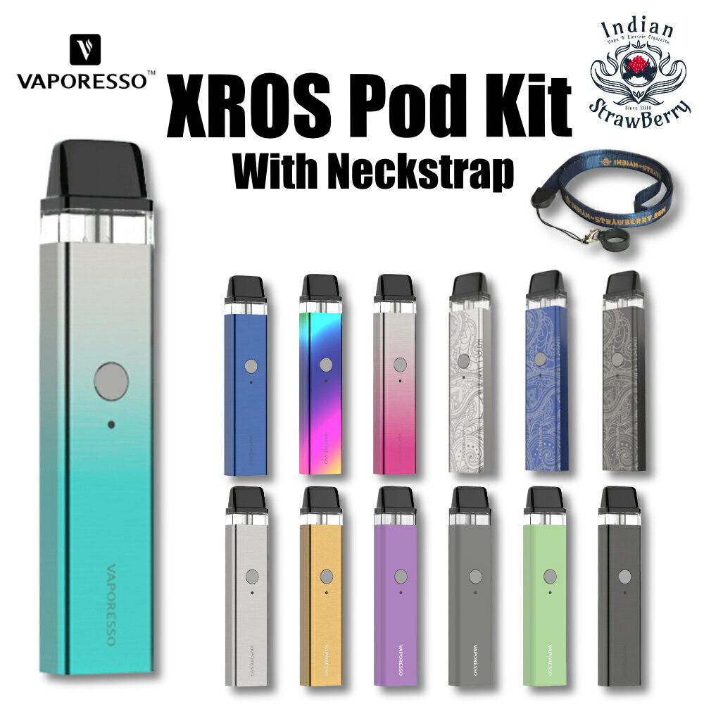 Vaporesso XROS（ヴァポレッソ クロス） Pod System Kitオリジナルストラップ付き