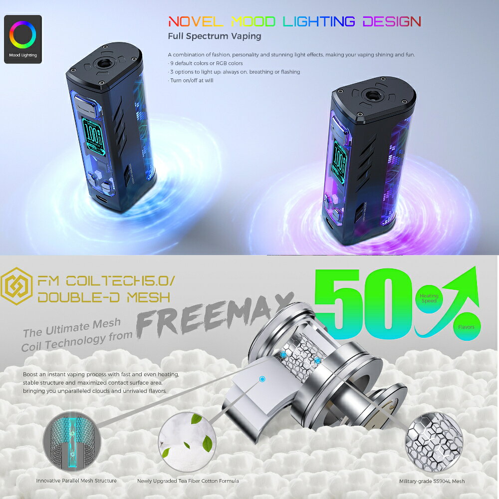 Freemax Maxus Solo 100W Kit / 4200mA�Хåƥ꡼���å�
