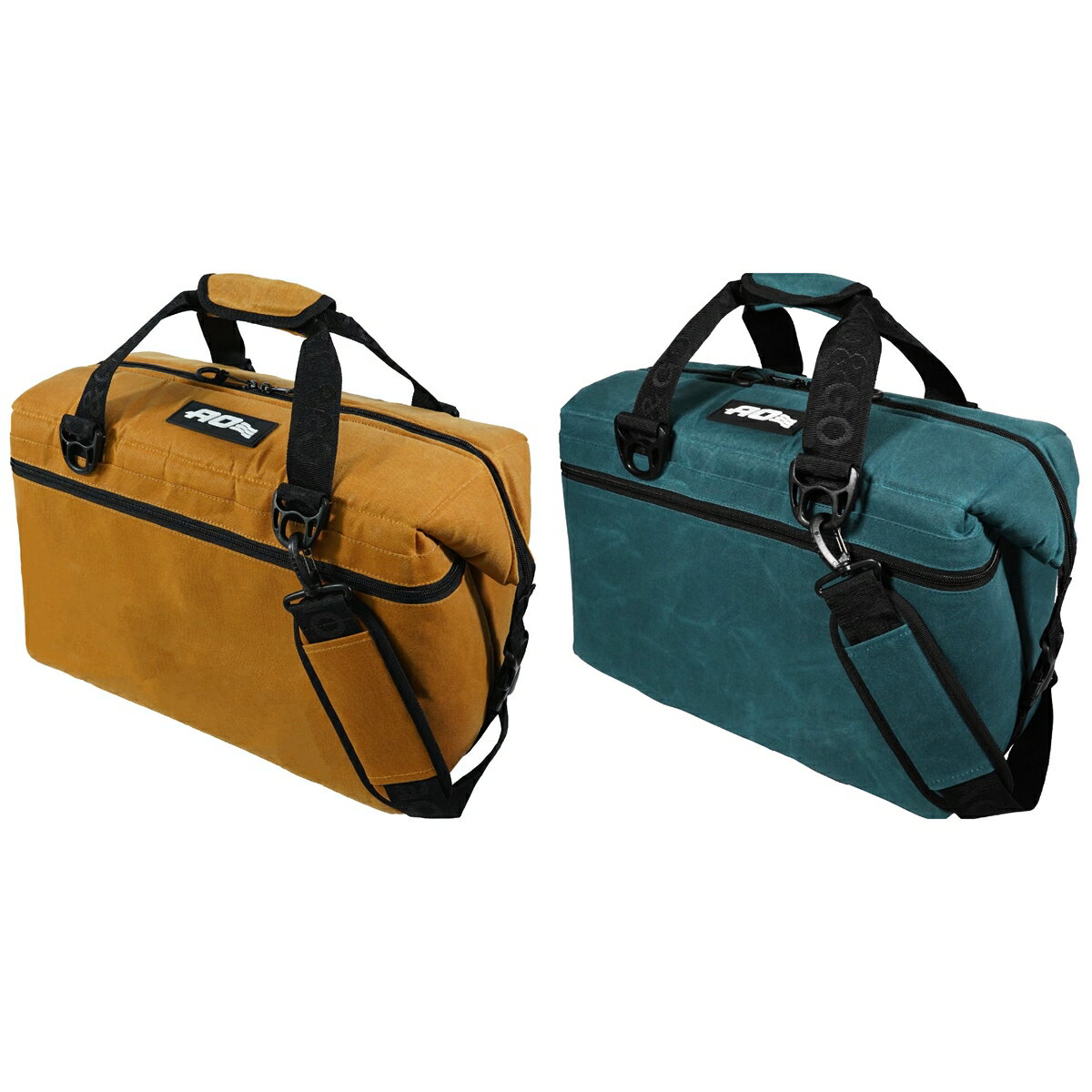 AO Coolers エーオークーラーズ 24パック ワックスドキャンバス ソフトクーラー キャメル AOW24CA ネイ..