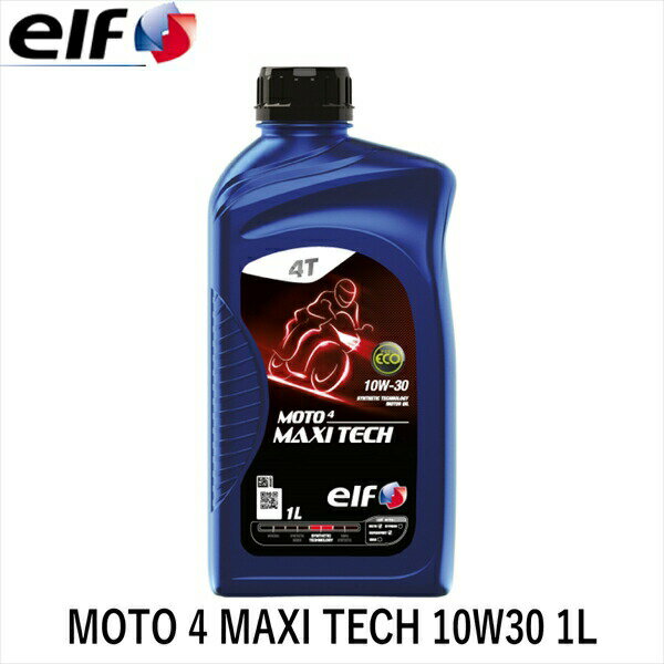 elf エルフ MOTO 4 MAXI TECH 10W30 1L 213937...