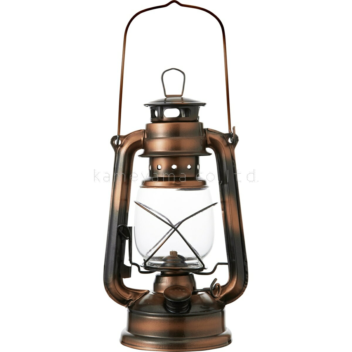 kameyama candle house カメヤマ キャンドル ハウス オイルランタンロゴ入り コパー W165×L120×H250mm SJ5740000CP