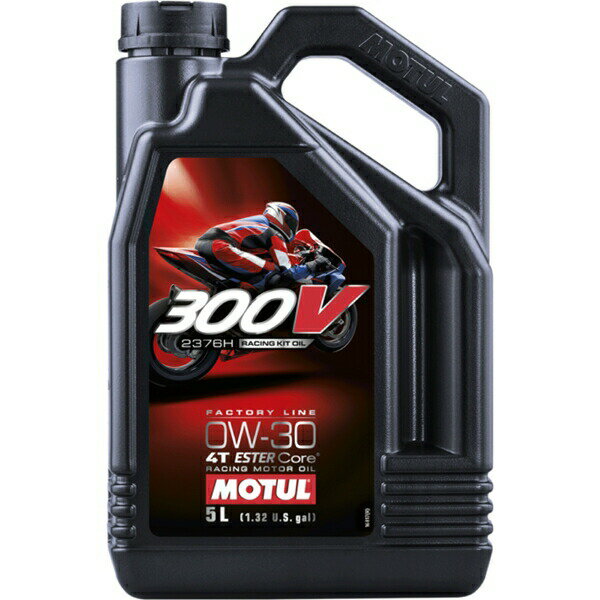 MOTUL `[ 300V RACING KIT OIL 2376H (300V [VO Lbg IC 2376H) 0W-30 5L 110329