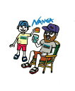 NANGA ナンガ NANGA×USHIODA STICKER ナンガ×ウシオダヒロアキ ステッカー N2502-3L005Z