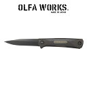 OLFA WORKS オルファワークス アウトドアナイフ サンガ Orange別注モデル OW-SG1X-OR