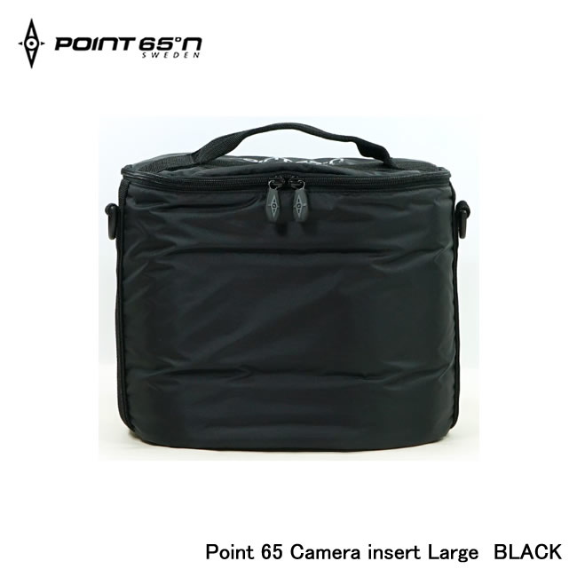 Point 65°n ポイントシックスティーファイブ Point 65 Camera insert Large Black 65-ACCIL-BK