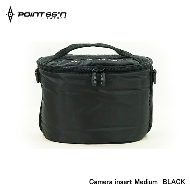 Point 65°n ポイントシックスティーファイブ Point 65 Camera insert Medium Black 65-ACCIM-BK