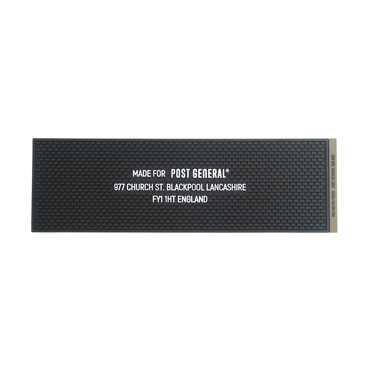 POST GENERAL ݥȥͥ PG RUBBER BAR MAT LONG BLACK 982390003