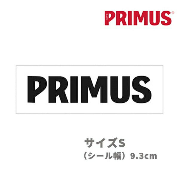 PRIMUS プリムス プリムスステッカーS ブラック P-ST-BK1