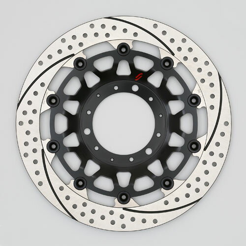 Rakuten - SUNSTAR サンスター プレミアムレーシング フロントディスクローター ゴールド レッド ブルー グリーン シルバー オレンジ CBR1000RR CBR1000RRSP フルフローティング セミフローティング 左用 右用 ホール&スリット Mタイプ