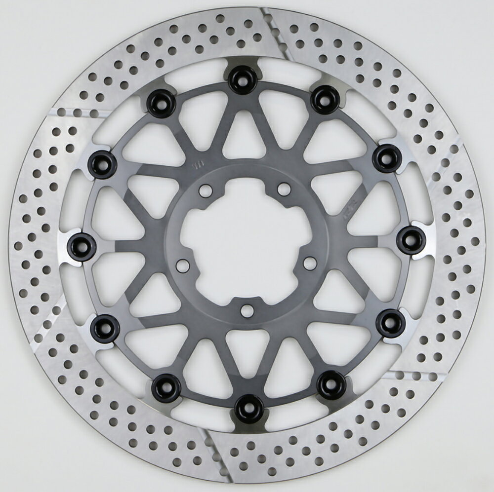 SUNSTAR サンスター DUCATI MONSTER1100 ワークスエキスパンド フロント 外径 320mm フルフローティング インナーカラー グレー厚み 5.5mm 右用