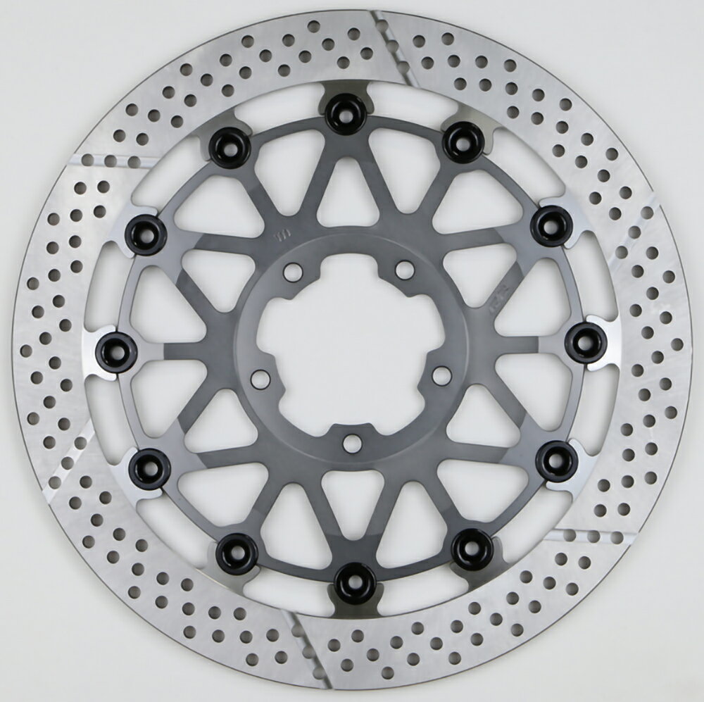 SUNSTAR サンスター DUCATI MONSTER1100 ワークスエキスパンド フロント 外径 320mm セミフローティング インナーカラー グレー厚み 5.5mm 左用