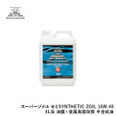 SUPER ZOIL スーパーゾイル セミSYNTHETIC ZOIL 10W-40 4L缶 油膜＋金属表面改質 (半合成油) SSZ4000