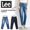 リー ジーンズ レディース Lee リー レディース STANDARD WARDROBE ナローパンツ ジーンズ デニム クロップドパンツ スタンダードワードローブ 日本製 LL2633