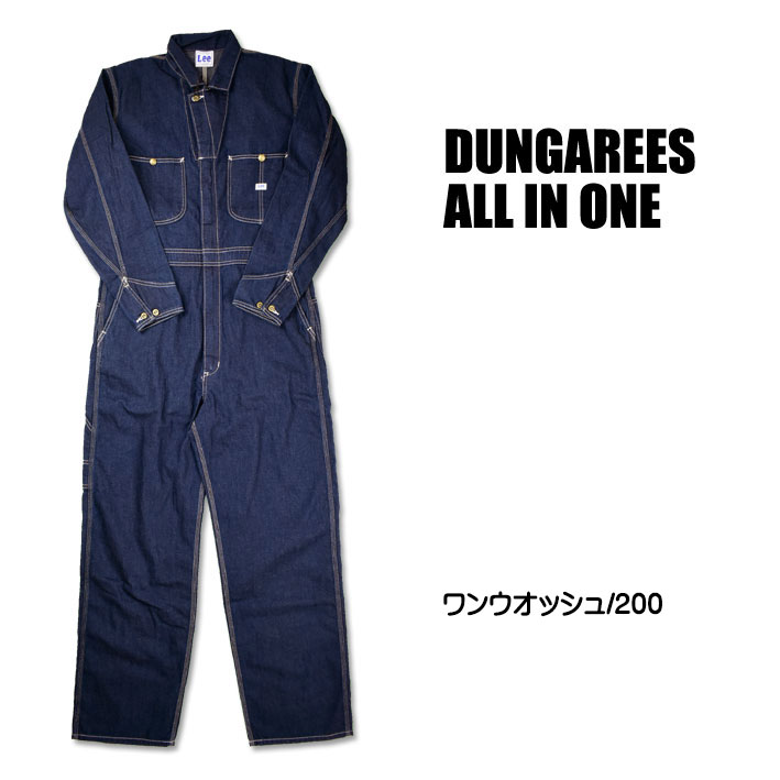 Lee リー DUNGAREES オールインワン ALL IN ONE UNION ALL ユニオンオール ツナギ メンズ デニム LM7213-200
