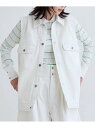 【SALE/40%OFF】デニムジレ GALLEST インディヴィ ジャケット・アウター デニムジャケット ホワイト ネイビー【RBA_E】【送料無料】[Rak...