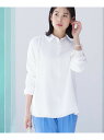 【SALE/64%OFF】春SALE!【洗える】異素材ドッキングトップ...(4)