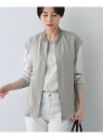 【SALE/30%OFF】春SALE!【洗える】スポーティーミックスジレブラウス INDIVI インディヴィ トップス ベスト・ジレ グレー ブラック【RBA_...