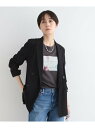 【SALE/60%OFF】【洗える/UVケア/接触冷感/SETUP可能】麻混テーラードダブルジャケット INDIVI インディヴィ スーツ・フォーマル セットア...