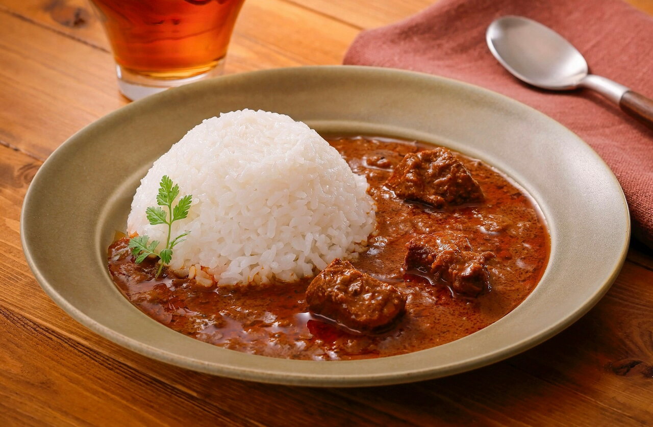 【おとくな12缶セット】牛たん スパイスカレー 180g 12缶セット 牛たん炭焼 利久×印度カリー子 | 本格 無添加 小麦粉不使用 ギフト
