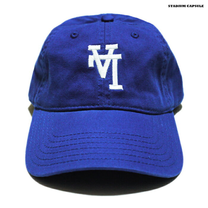 【送料無料】STADIUM CAPSULE STRAP BACK CAP【BLUE】(通販 メンズ レディース 男 女 兼用 帽子 6パネル キャップ ローキャップ 青 ブルー)
