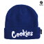 【送料無料】COOKIES ORIGINAL LOGO BEANIE【NAVY】(COOKIES クッキーズ 通販 服 メンズ レディース ビーニー ニット帽 ロゴ) 5,940円