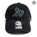 '47 CLEAN UP CAP OAKLAND ATHLETICS(通販 メンズ レディース 男 女 兼用 帽子 キャップ MLB オークランド アスレチックス)