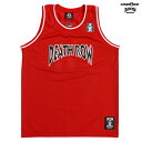 【PRICE DOWN 30 ★送料無料】KING ICE × DEATH ROW RECORDS BASKETBALL JERSEY【RED】(M L XL 2XL)(通販 メンズ 大きいサイズ デス ロウ レコード SNOOP DOGG スヌープドッグ バスケジャージ ジャージ)