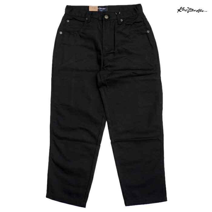 楽天Indoor Class Online Store【送料無料】KNO BETTA 999 BAGGY DENIM PANTS【BLACK】（30・32・34・36）（通販 メンズ 大きいサイズ ロング デニム パンツ ジーンズ バギー）