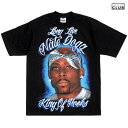 【送料無料★ラスト1点】PRO CLUB × NATE DOGG COLLAB Tシャツ【BLACK】(M L XL 2XL)(プロクラブ 通販 メンズ 半袖 HEAVY WEIGHT ヘビーウェイト ネイトドッグ)