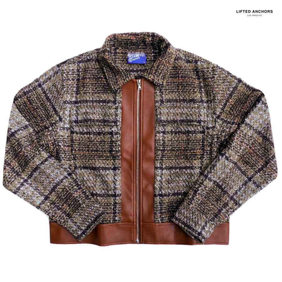 【PRICE DOWN 50%★送料無料】LIFTED ANCHORS FAIRMONT WOOL OVERCOAT【TAN】 M・L・XL 通販 メンズ 服 大きいサイズ ジャケット アウター オーバーコート 