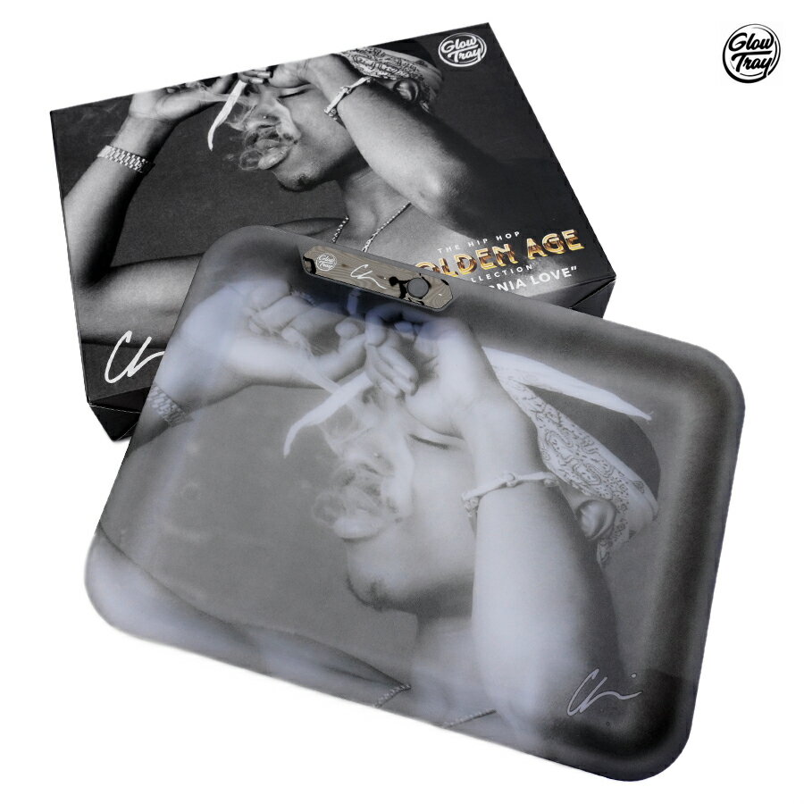 yzGLOW TRAY HIP HOP GOLDEN AGE COLLECTION - CALIFORNIA LOVE - (2PAC OE gC g[ ʔ [O gC  ^oR  RUNTZ)