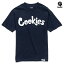 【送料無料】COOKIES ORIGINAL LOGO Tシャツ【NAVY】(M・L・XL・2XL)(COOKIES クッキーズ アパレル 服 通販 メンズ 大きいサイズ 半袖 T-SHIRTS) 7,150円