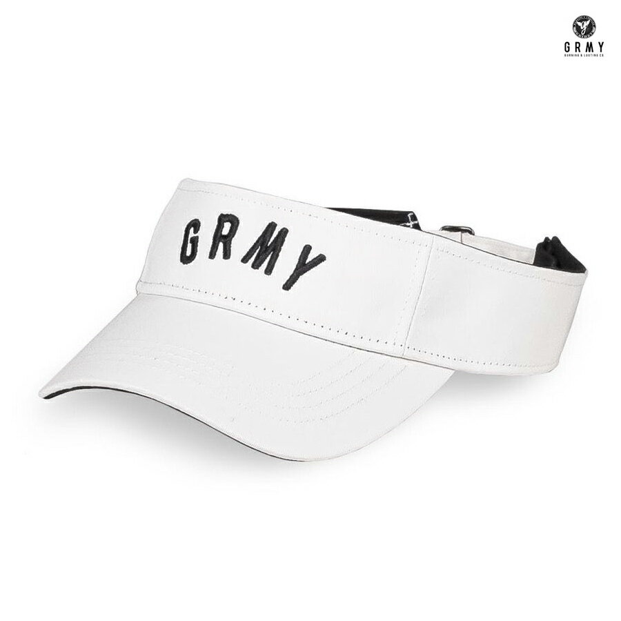 【送料無料】GRIMEY CLOVEN TONGUES VISOR CAP【WHITE】(GRMY グライミー 通販 キャップ 帽子 サンバイザー)